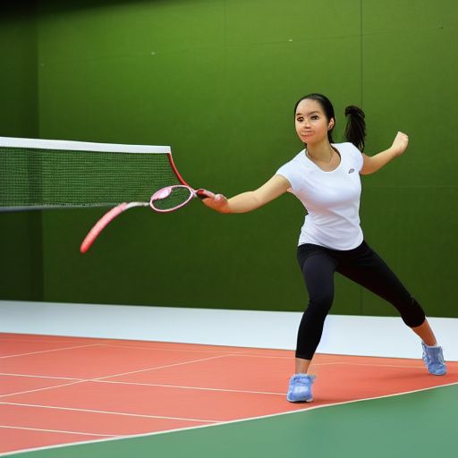 羽毛球运动：锻炼身体的健康乐趣