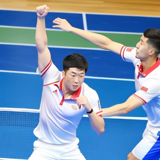 美国乒乓球公开赛中国队斩获四枚金牌